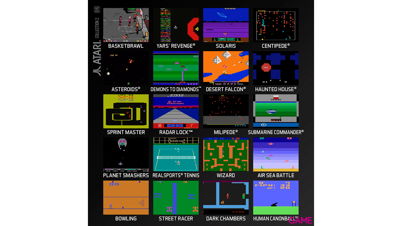 Cartucho Evercade Atari Collection 2-3