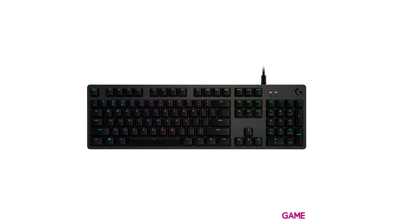 Logitech G512 Carbon Mecánico Switch GX Bronw RGB - Teclado Gaming-0