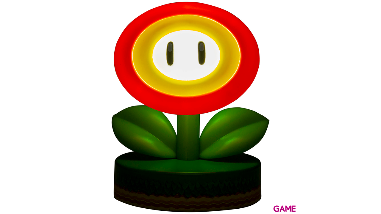 Lámpara Super Mario: Fire Flower-1