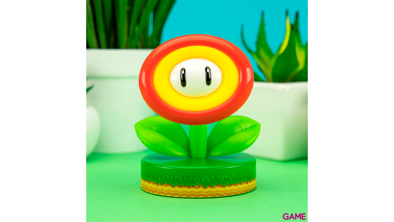 Lámpara Super Mario: Fire Flower-3