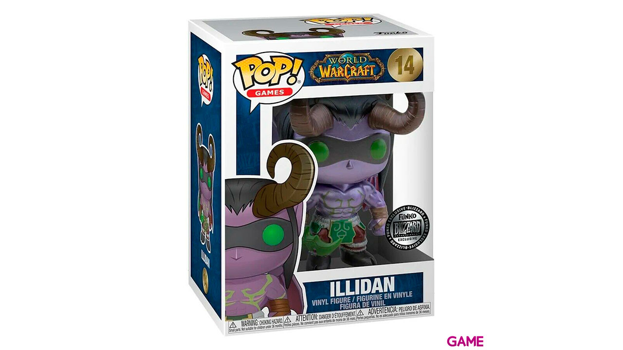 Figura POP Metálica Blizzard 30th: Illidan-1