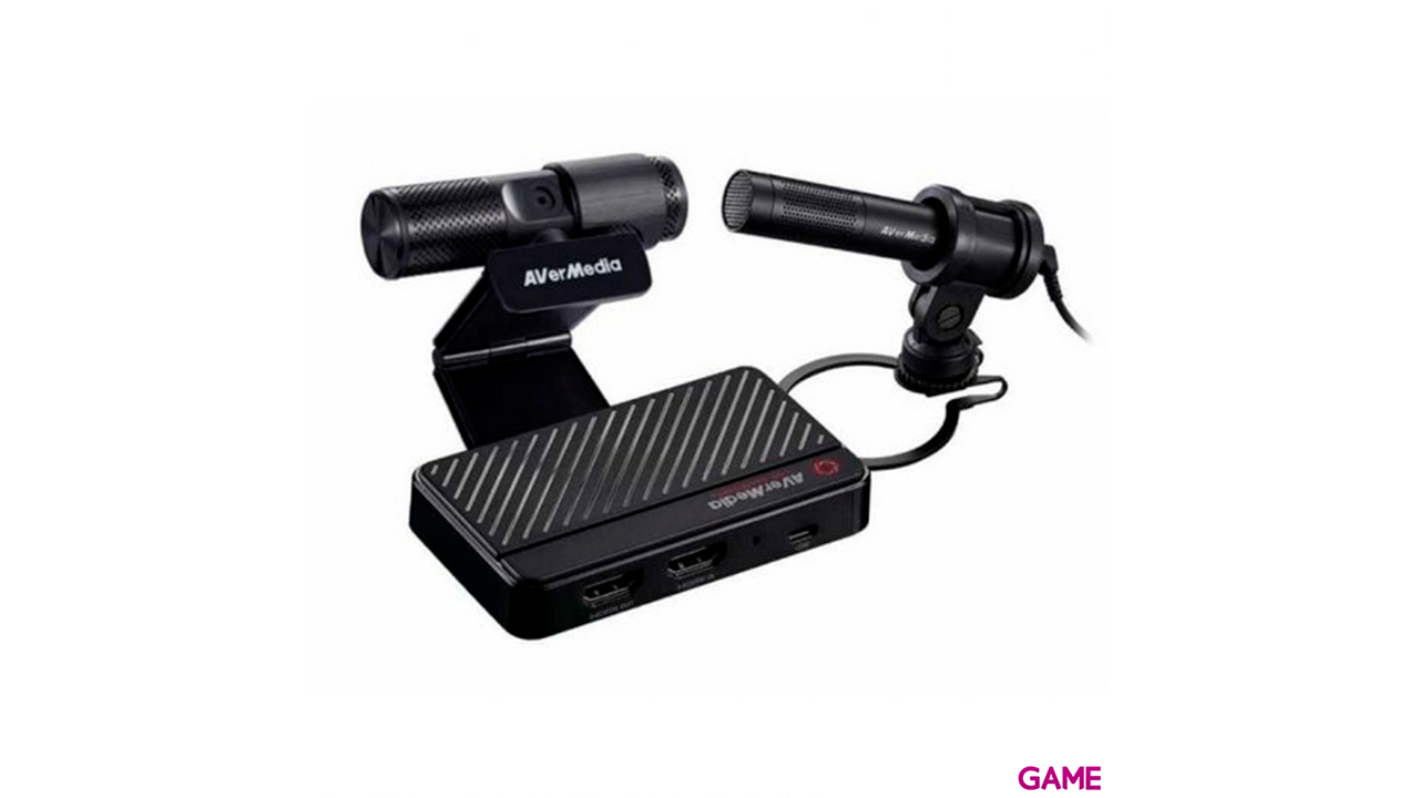 AVerMedia Live Streamer 311S YouTuberPack-StreamingKit Capturadora-Cam-Micro - Pack Gaming-1