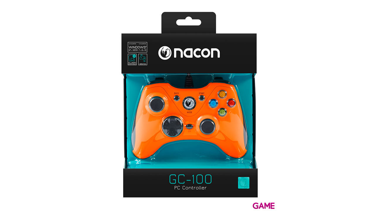 NACON GC-100XF Naranja PC - Gamepad-2