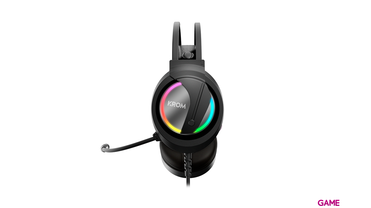 KROM Kappa RGB PC-PS4-PS5-XBOX-SWITCH-MOVIL - Auriculares Gaming-3
