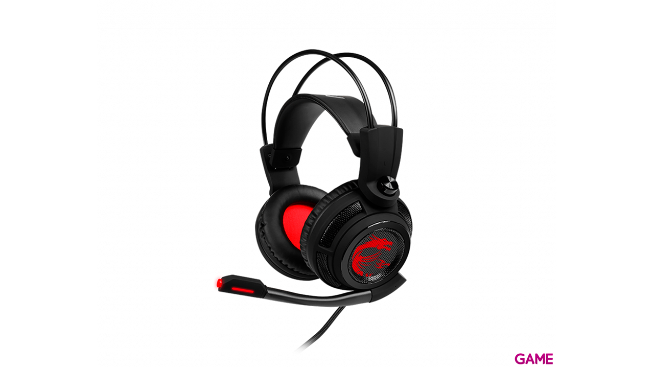 MSI DS502 7.1 USB LED Rojo - Auriculares Gaming-0