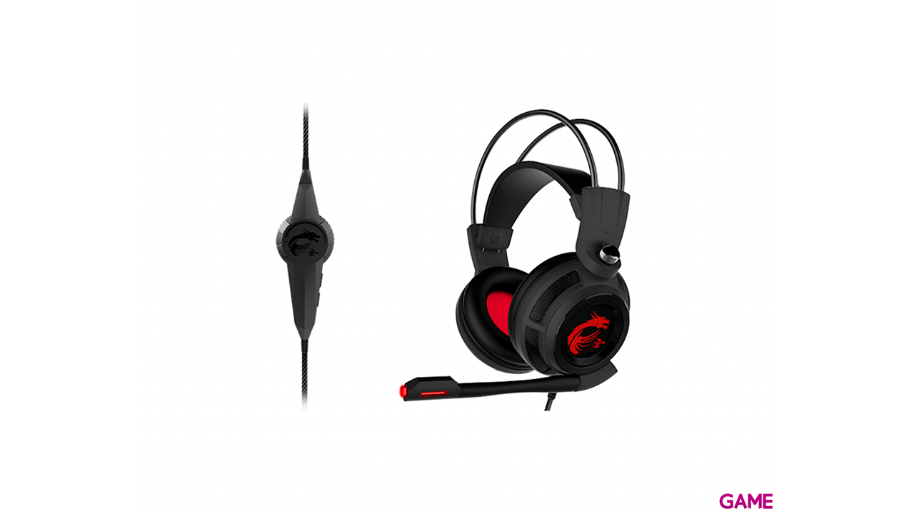 MSI DS502 7.1 USB LED Rojo - Auriculares Gaming-3