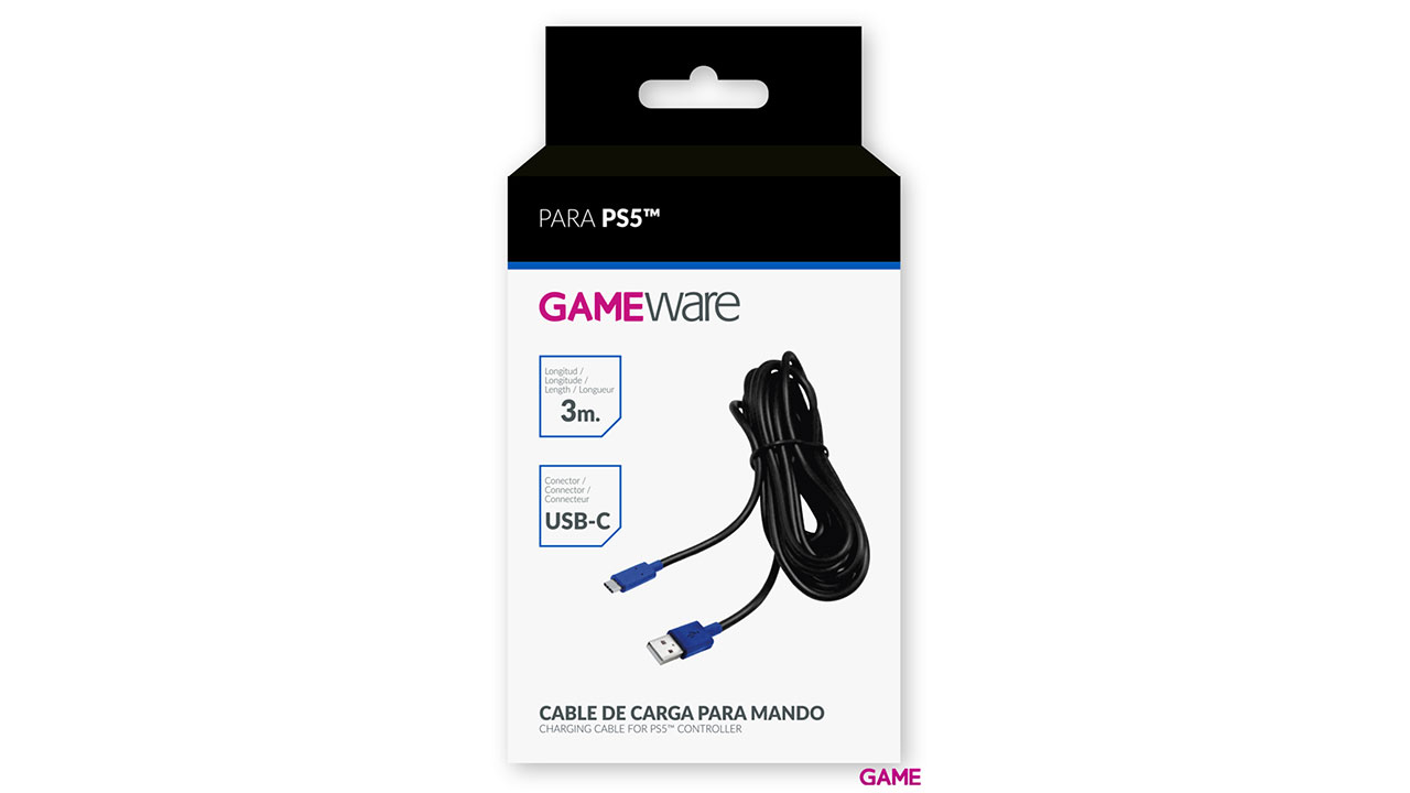Cable de Carga USB-C para Mando GAMEware-0