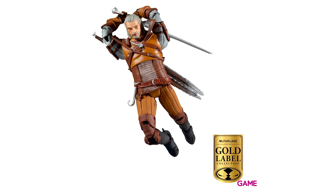 Figura The Witcher: Geralt Gold Label Series 18 cm-1