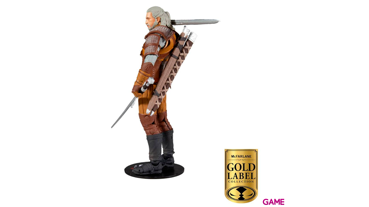 Figura The Witcher: Geralt Gold Label Series 18 cm-3