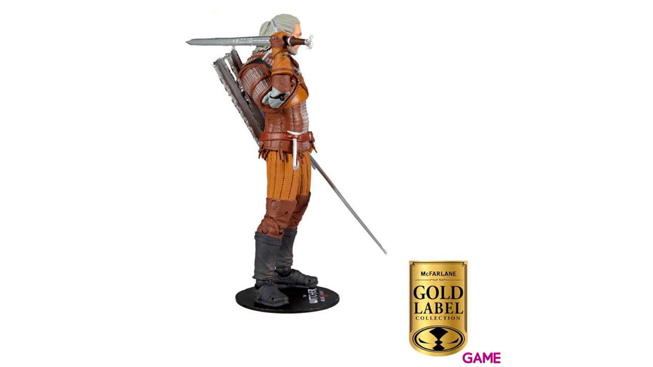 Figura The Witcher: Geralt Gold Label Series 18 cm-4