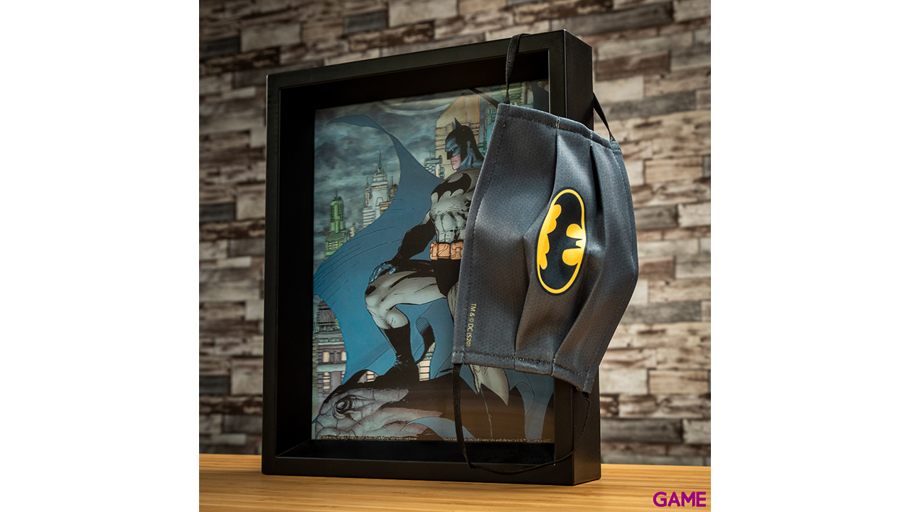 Mascarilla Batman Negro Grande-0