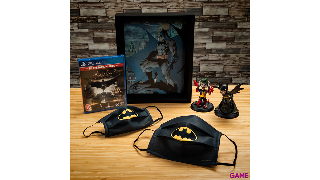 Mascarilla Batman Negro Grande-1