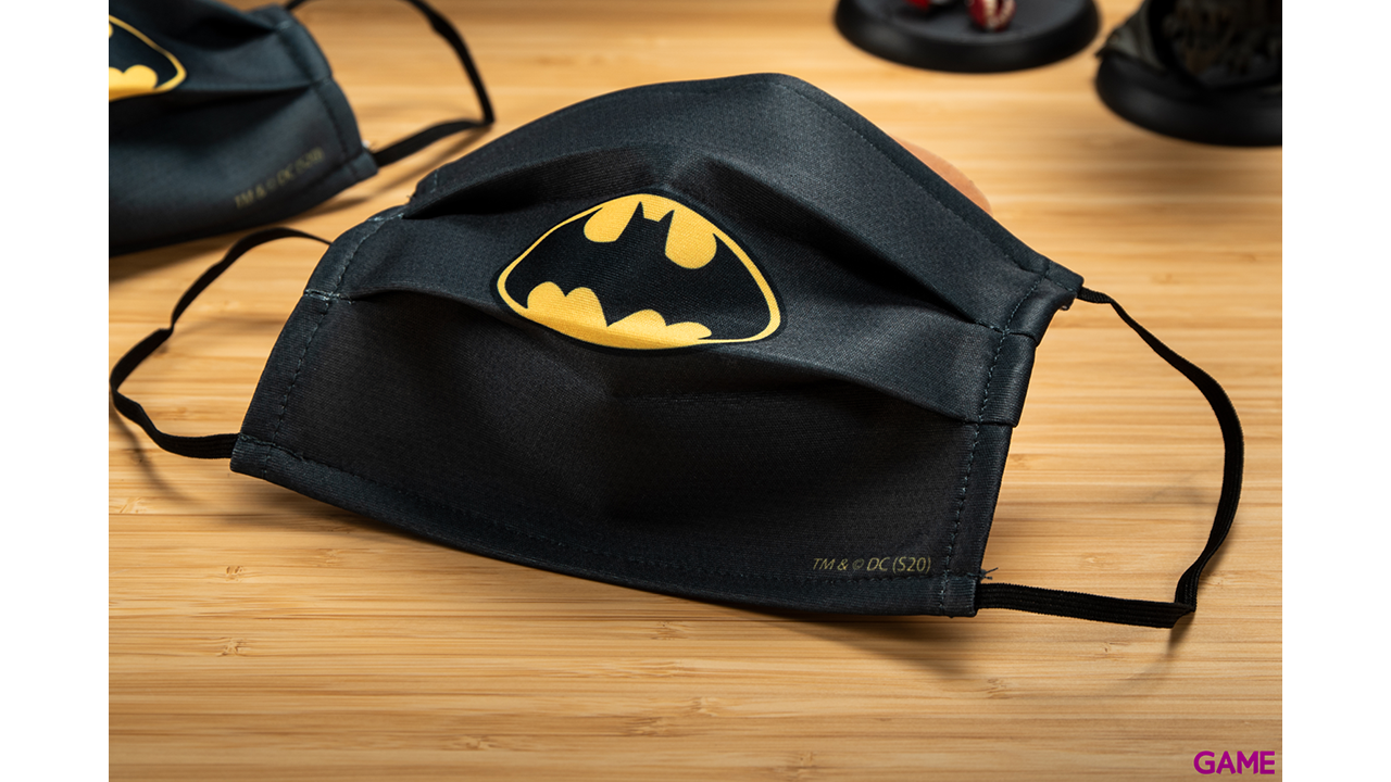 Mascarilla Batman Negro Grande-3