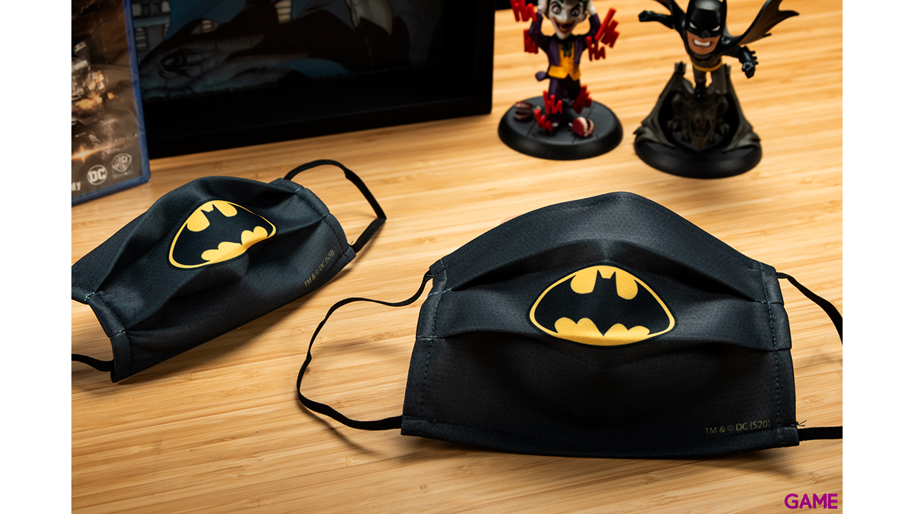 Mascarilla Batman Negro Grande-7