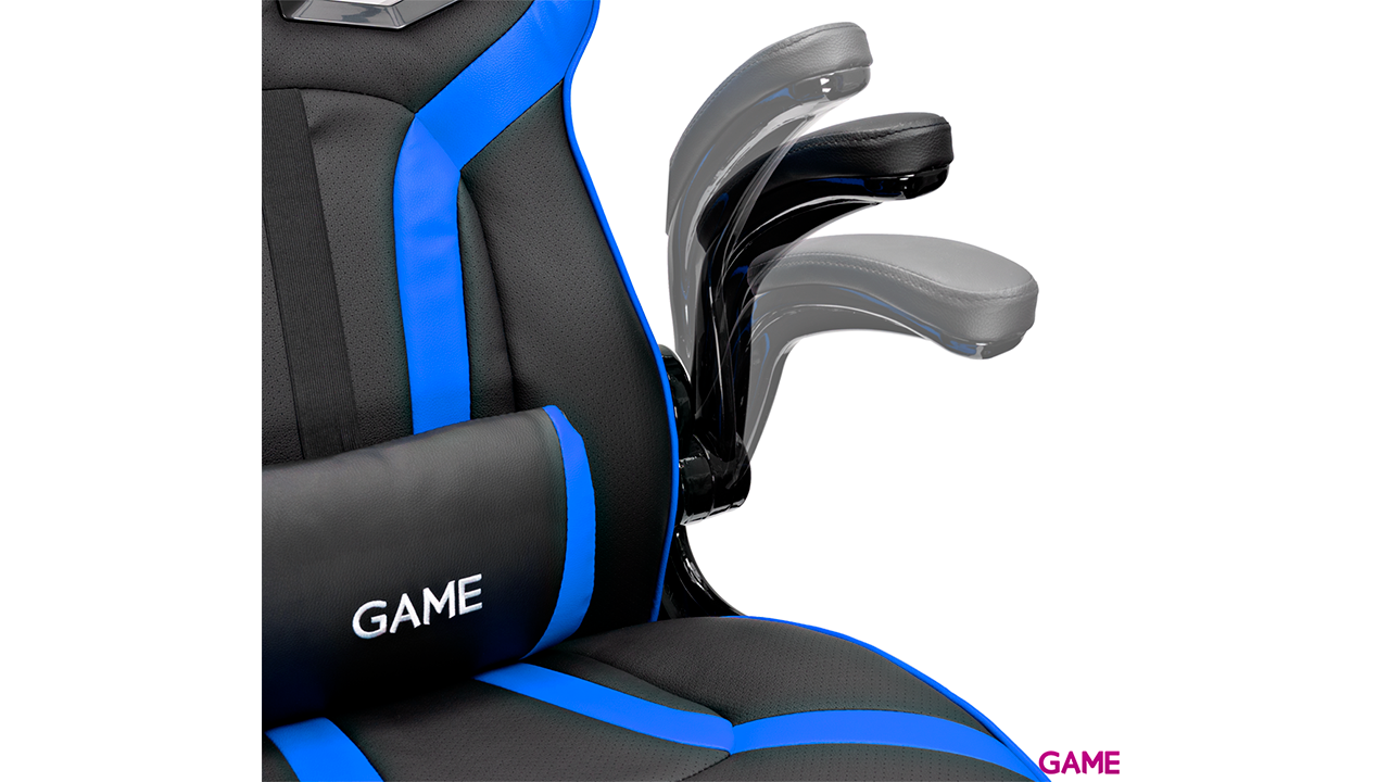 GAME Racing GT210 Azul-Negro -  Silla Gaming-6