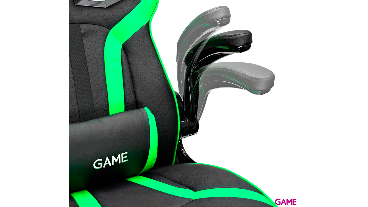 GAME Racing GT210 Verde-Negro -  Silla Gaming-6