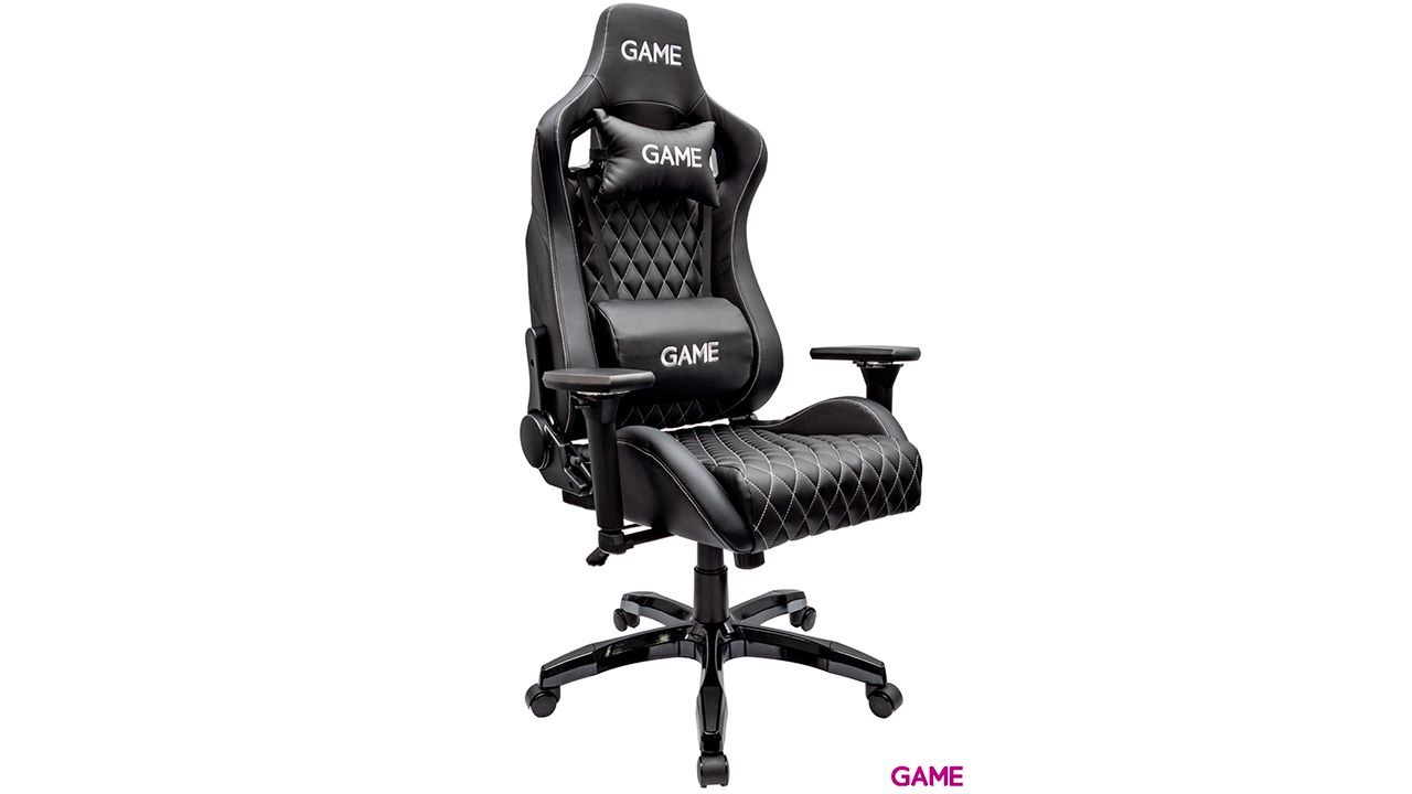 GAME RACING Premium GT500 Silver Edition - Silla Gaming-2