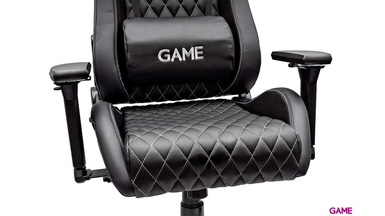GAME RACING Premium GT500 Silver Edition - Silla Gaming-6