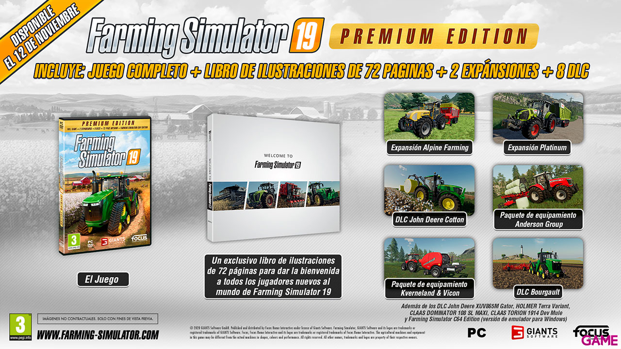 Farming Simulator 19 - Premium Edition-0