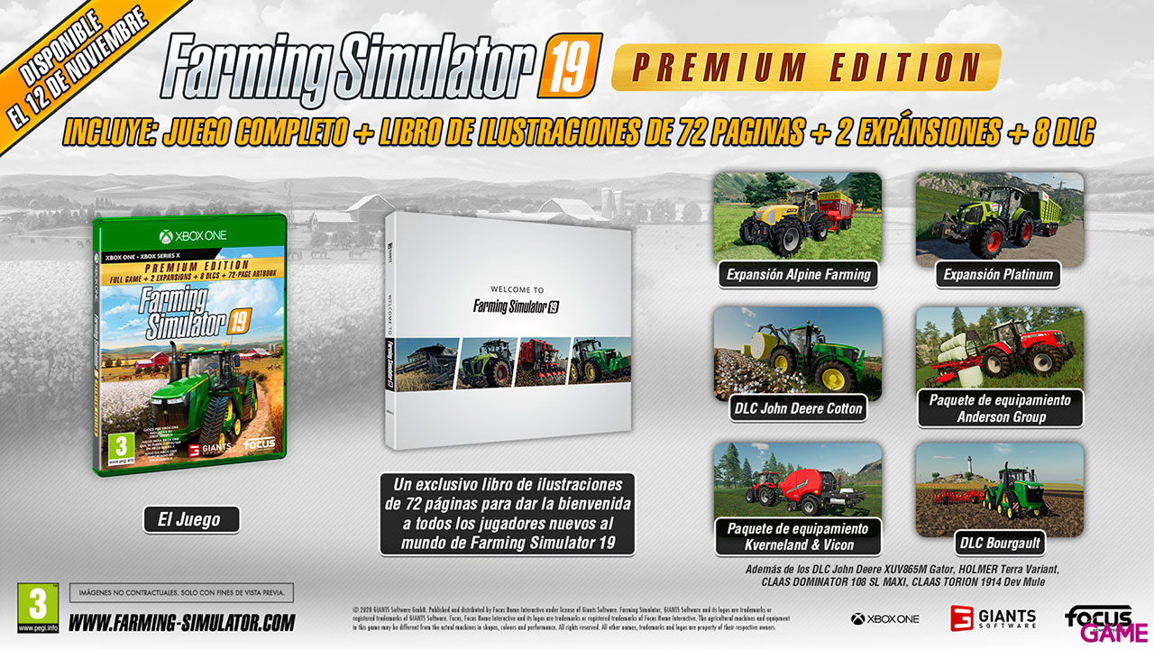 Farming Simulator 19 - Premium Edition-0