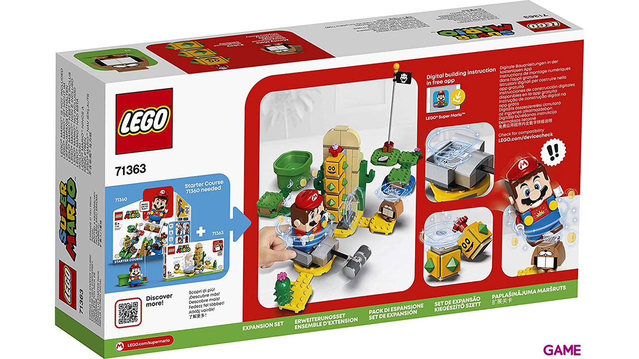 LEGO Super Mario Set de Expansión: Pokey del desierto 71363-6