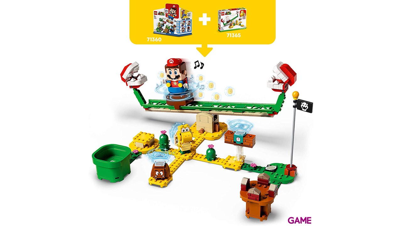 LEGO Super Mario Set de Expansión: Superderrape de la Planta Piraña 71365-1