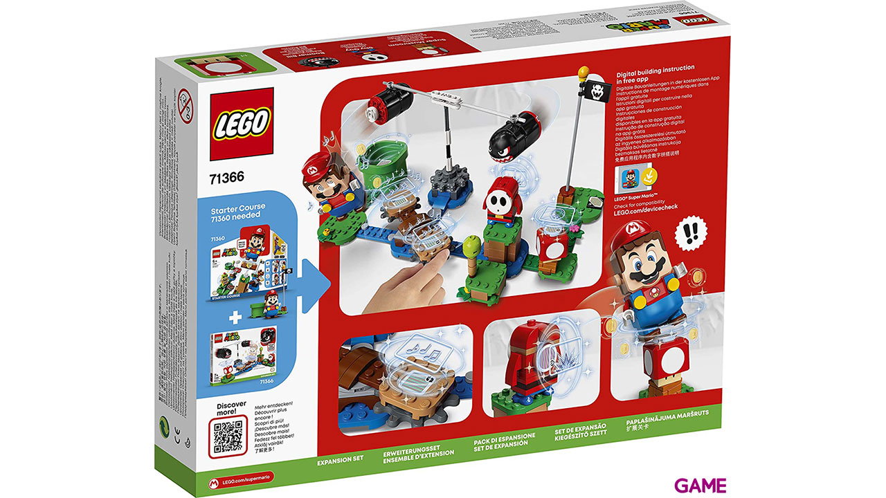 LEGO Super Mario Set de Expansión: Avalancha de Bill Balazos 71366-6
