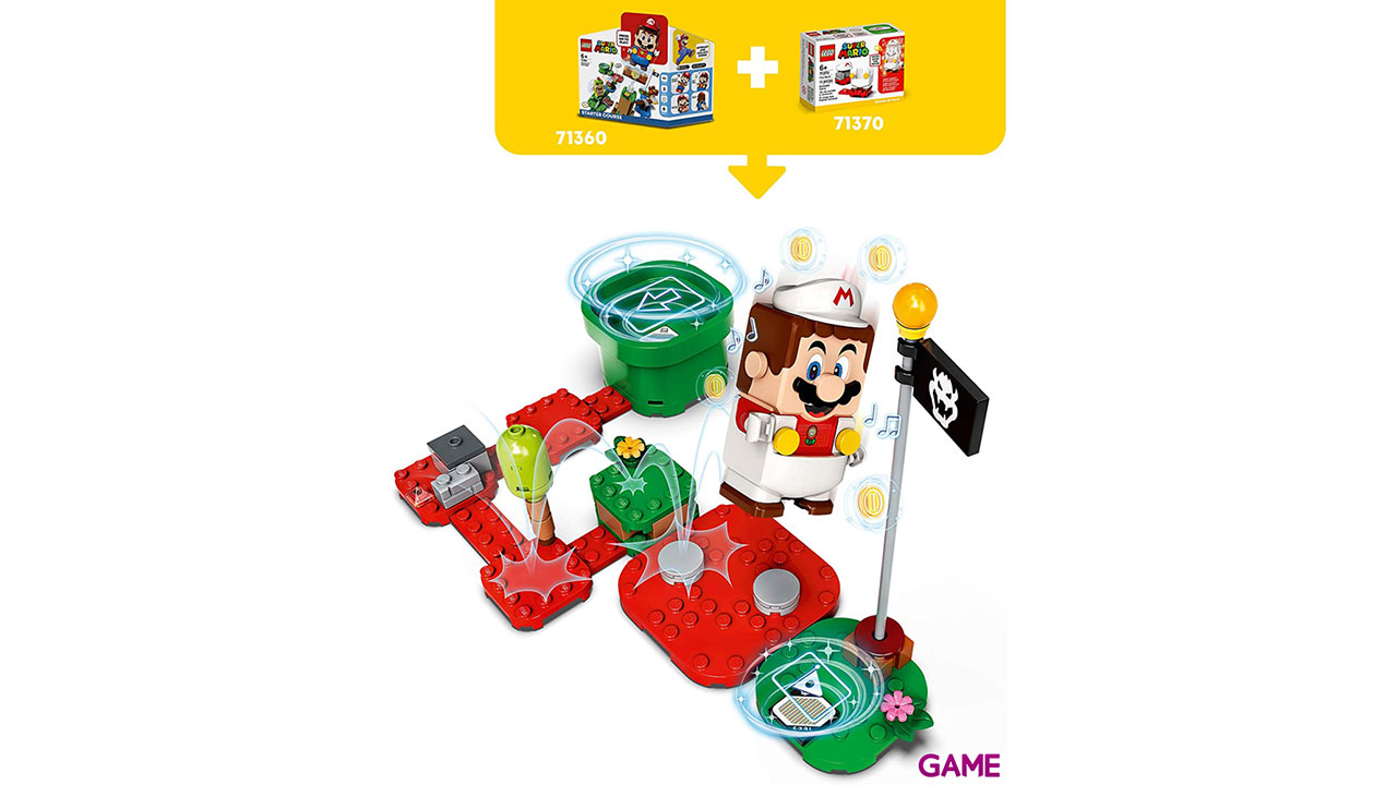 LEGO Super Mario Pack Potenciador: Mario de Fuego 71370-1