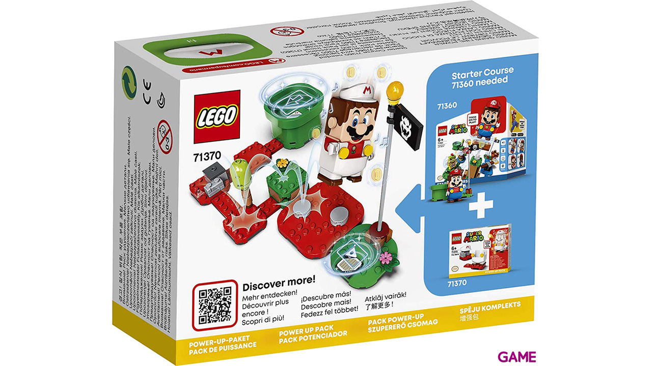 LEGO Super Mario Pack Potenciador: Mario de Fuego 71370-6