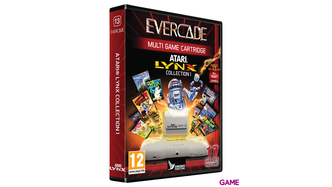 Cartucho Evercade Atari Lynx Collection 1-0