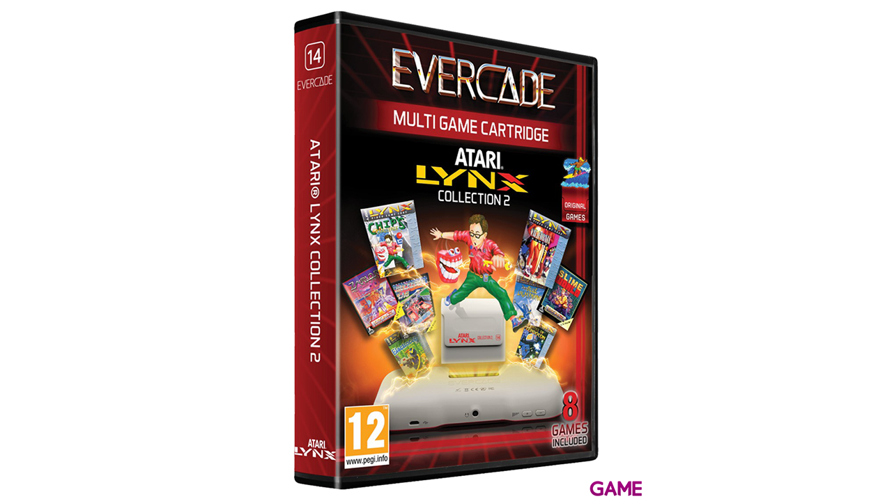 Cartucho Evercade Atari Lynx Collection 2-0