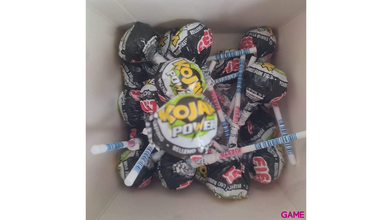 Caja de 20 Caramelos con Palo Kojak Power-1