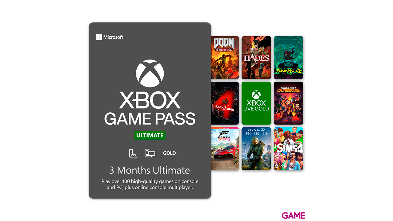Xbox Game Pass Ultimate - 3 Meses-0