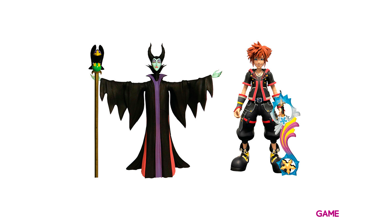 Pack de Figuras Kingdom Hearts 3: Maléfica y Sora-0