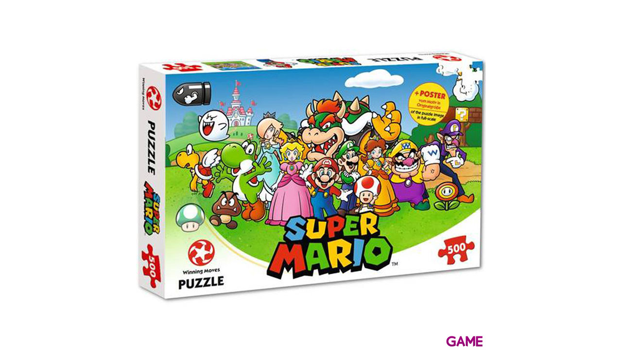 Puzzle Nintendo: Mario y Amigos 500 piezas-0