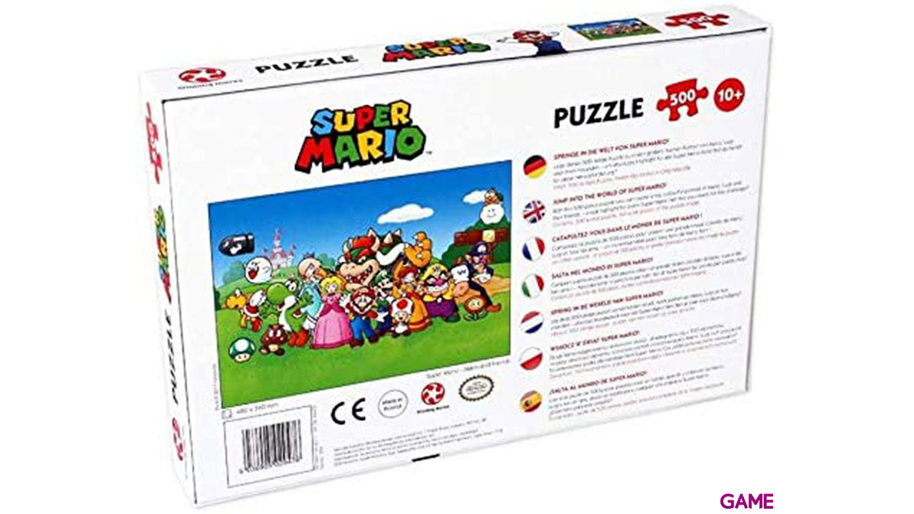 Puzzle Nintendo: Mario y Amigos 500 piezas-2