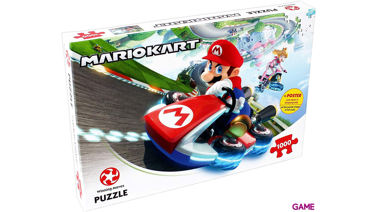 Puzzle Mario Kart 1000 piezas-0