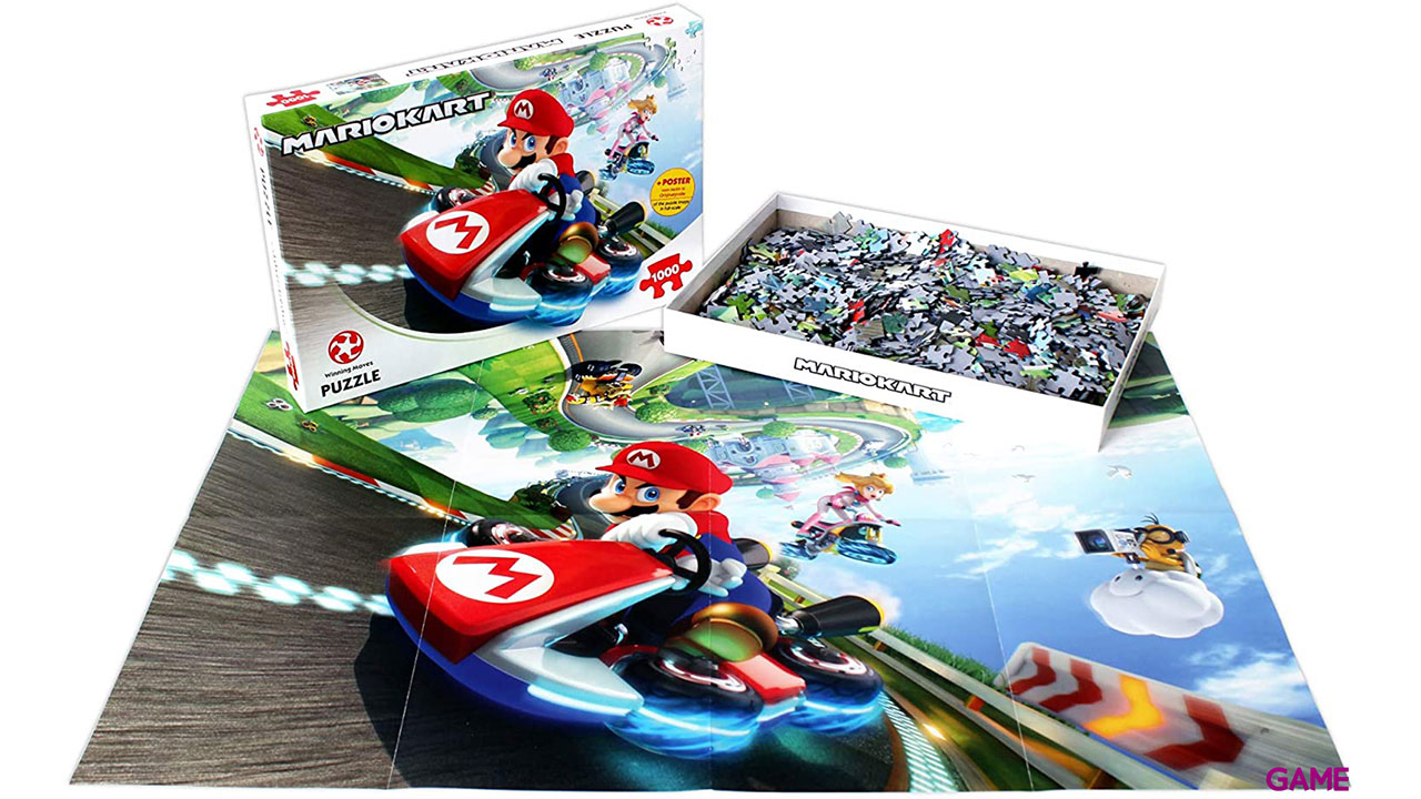Puzzle Mario Kart 1000 piezas-2