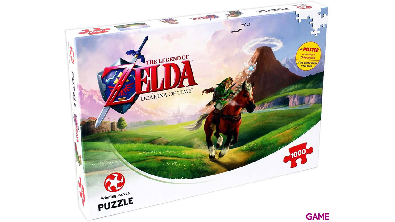 Puzzle The Legend of Zelda Ocarina of Time 1000 piezas-0