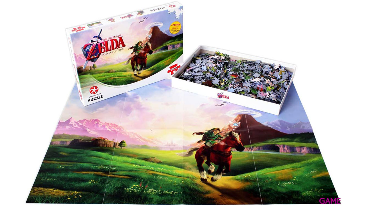 Puzzle The Legend of Zelda Ocarina of Time 1000 piezas-2