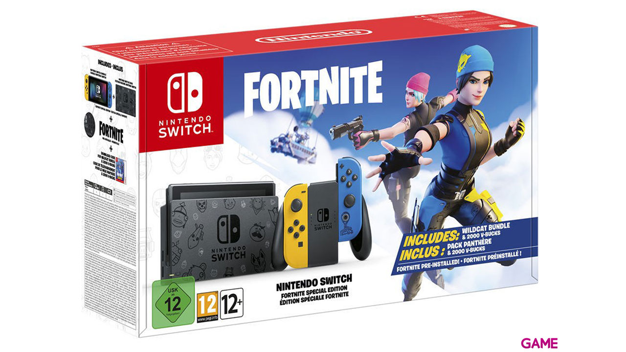 Nintendo Switch Edición Especial Fortnite. Nintendo GAME.es