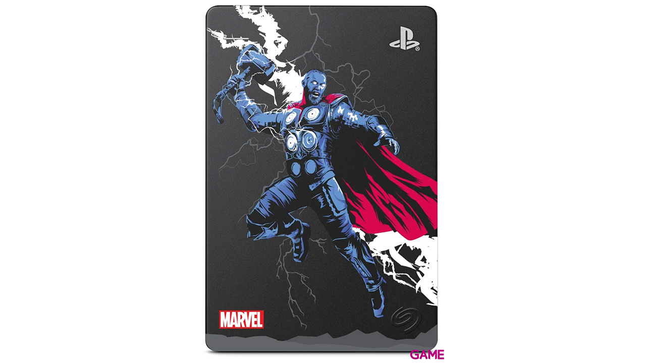 Seagate Game Drive 2TB Marvel Avengers Thor Special Edition - Disco Duro Externo-0