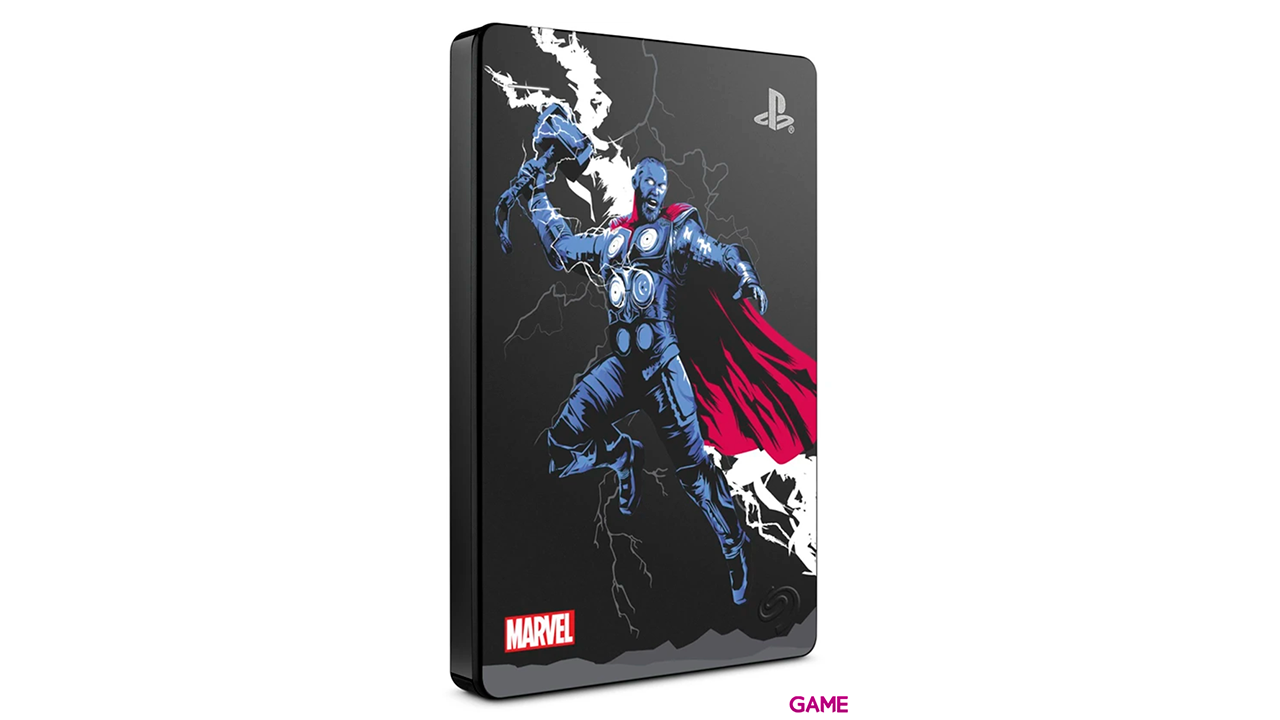 Seagate Game Drive 2TB Marvel Avengers Thor Special Edition - Disco Duro Externo-2