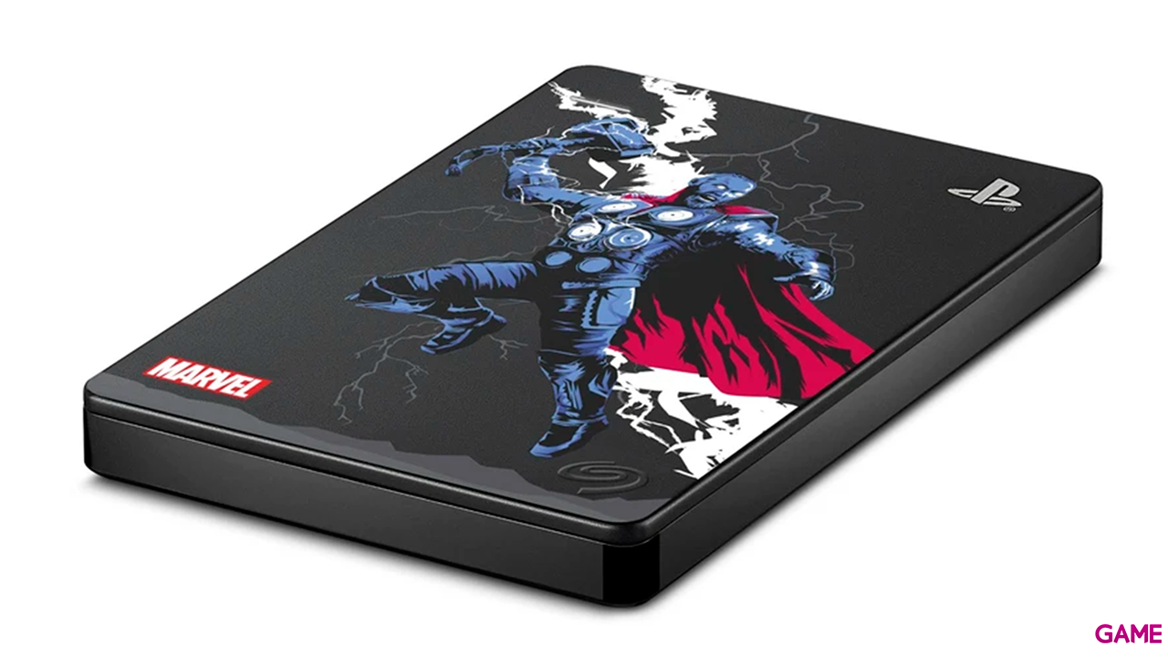 Seagate Game Drive 2TB Marvel Avengers Thor Special Edition - Disco Duro Externo-3