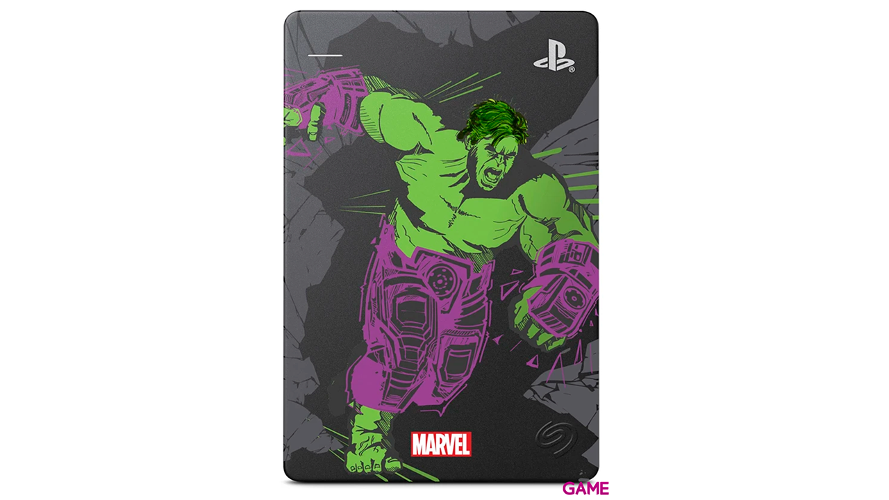 Seagate Game Drive 2TB Marvel Avengers Hulk Special Edition - Disco Duro Externo-0