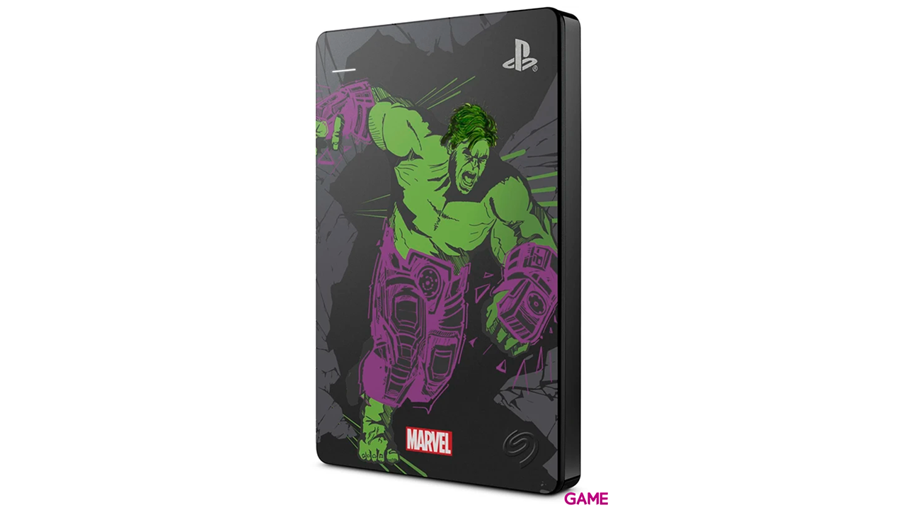 Seagate Game Drive 2TB Marvel Avengers Hulk Special Edition - Disco Duro Externo-1