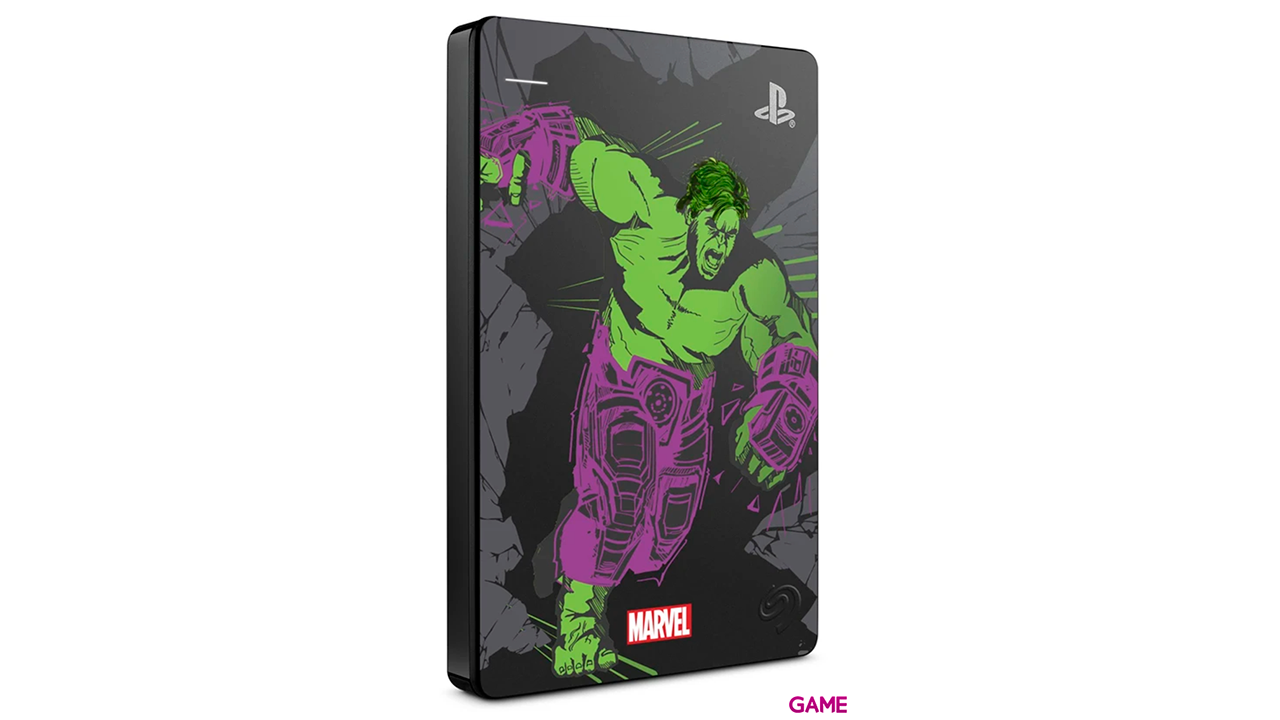 Seagate Game Drive 2TB Marvel Avengers Hulk Special Edition - Disco Duro Externo-2