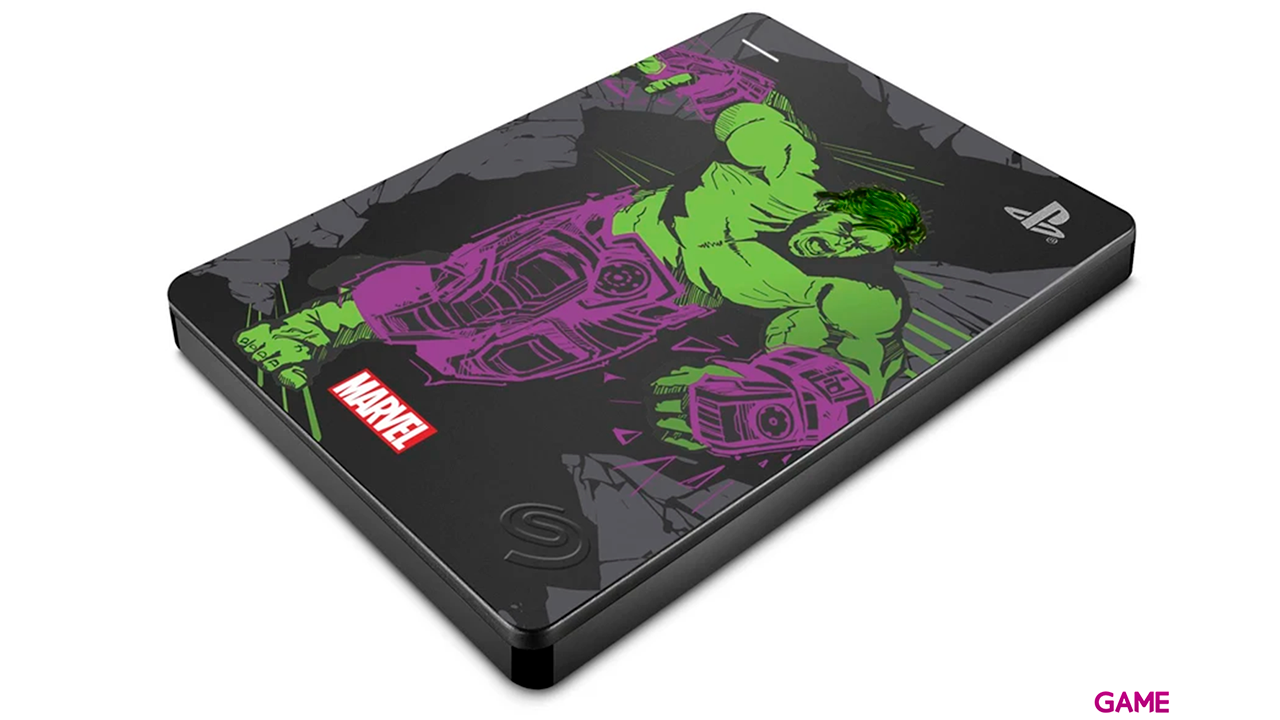 Seagate Game Drive 2TB Marvel Avengers Hulk Special Edition - Disco Duro Externo-4