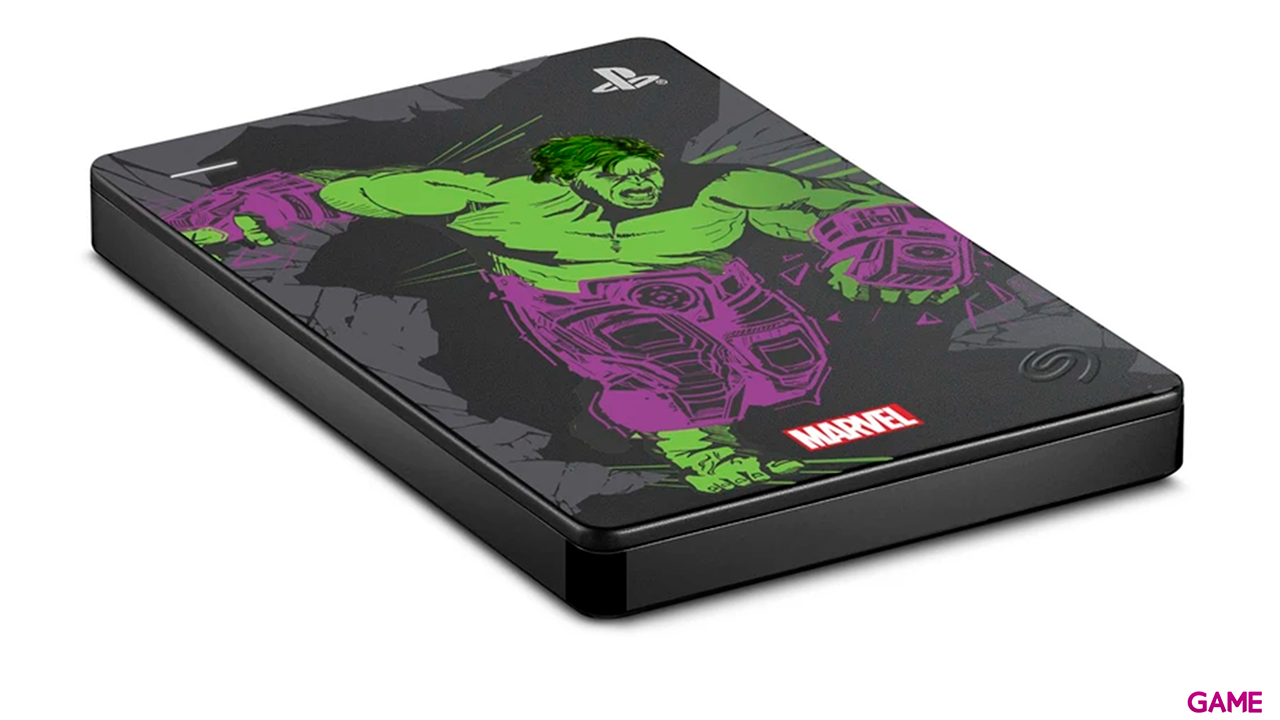 Seagate Game Drive 2TB Marvel Avengers Hulk Special Edition - Disco Duro Externo-5