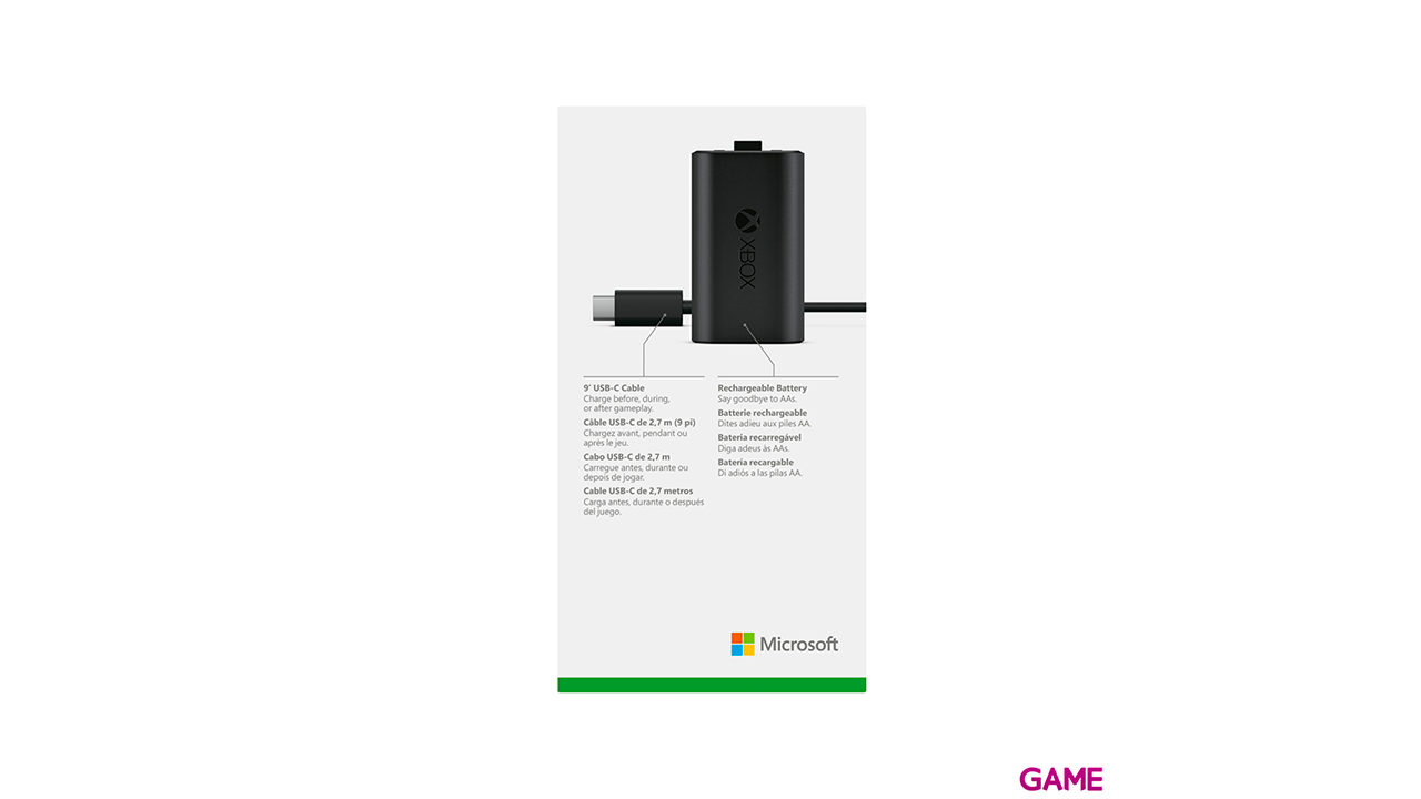 Kit de carga y juega Xbox One Series X-5